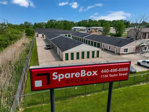 We offer drive-up access so you can easily load and unload your items. . Sparebox storage